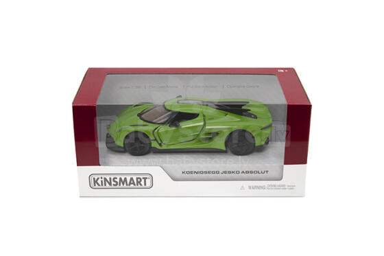 KINSMART Miniatūrais modelis - Koenigsegg Jesko Absolut, izmērs 1:36
