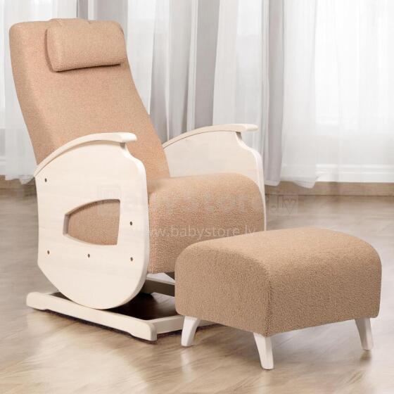 NeiLux Design Relaxing Rocking Chair Art.278409 Beige Rocking chair for feeding