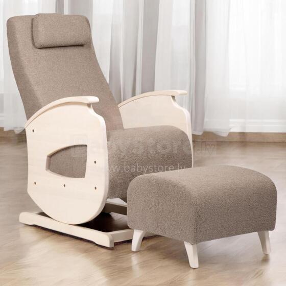 NeiLux Design Relaxing Rocking Chair Art.278414 Khaki  Rocking chair for feeding