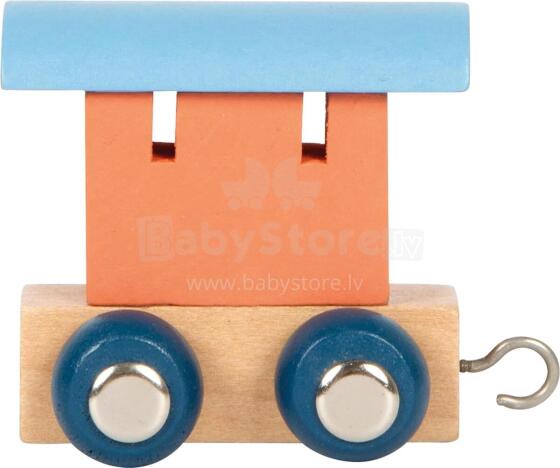 Small foot Letter Train Locomotive Art.278425 Koka burti - vagoni,1 gab
