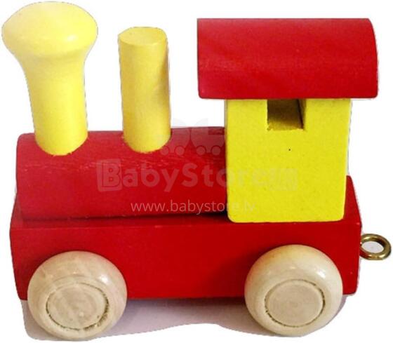 Small foot Letter Train Locomotive Art.278429 Koka burti - vagoni,1 gab