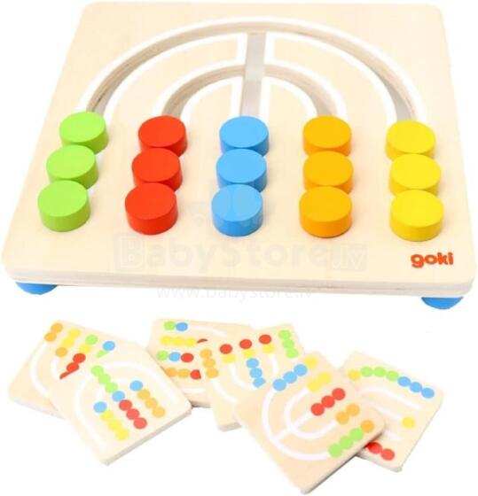 Goki Board Art.278458  Bērnu galda spēle- šķirotājs