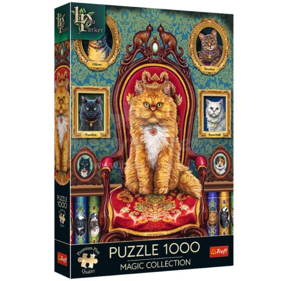 Пазл - 1000 - Премиум Плюс – Магическая Коллекция: Кошачья Мания – Trefl 10896