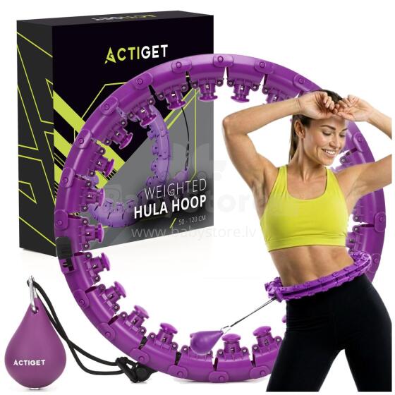 Hula Hoop riņķis ar svaru ACT0137