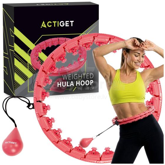 Hula Hoop riņķis ar svaru ACT0139