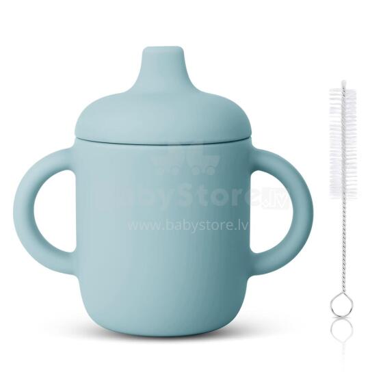 Vicloon Silicone Sippy Cup Art.278872 Silikona mācību krūze ar rokturiem, 150ml