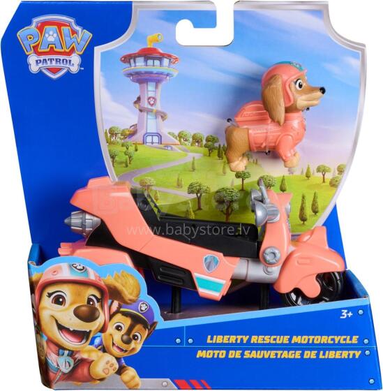 PAW PATROL - Liberty's Rescue Motorcycle with Toy Figure art.278873