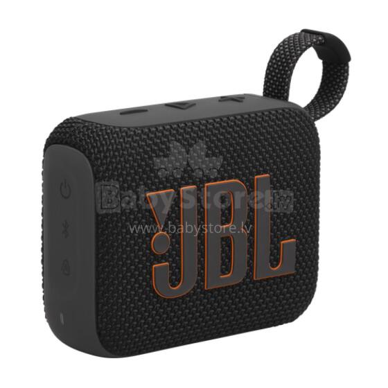 JBL ūdensizturīga portatīvā skanda JBL Go 4, melna