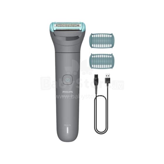 PHILIPS Body Groomer 3000 Series ar Triple Protect skūšanās sistēmu