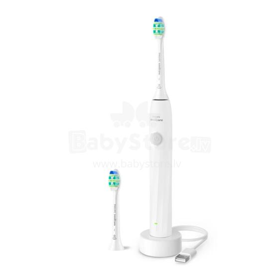 PHILIPS 2100 Sonicare elektriskā zobu birste, balta