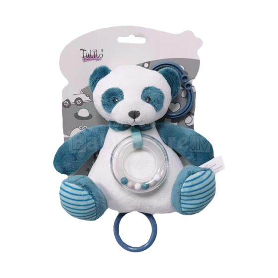 AXIOM 9551 Zilais Panda Mūzikas Kaste 18 cm