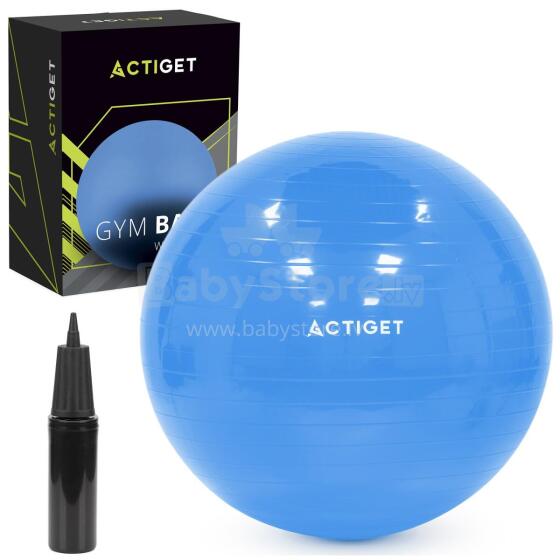 Gym ball with pump 55 cm ACT0142