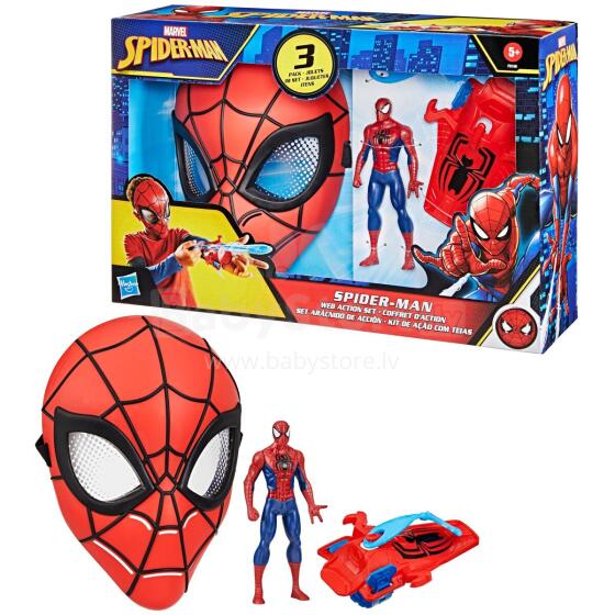 SPIDER-MAN Rotaļu komplekts Tīklu piedzīvojumu komplekts