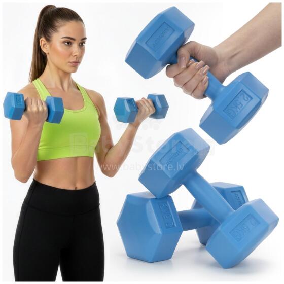 Hanteles 2 x 2,5 kg ACT0160