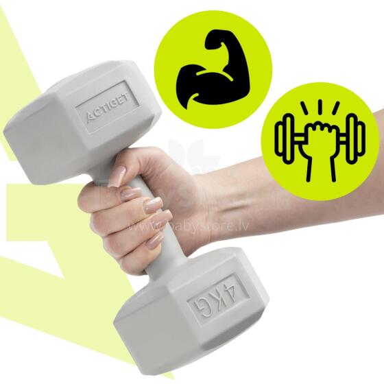 Dumbbells 2 x 4 kg ACT0162