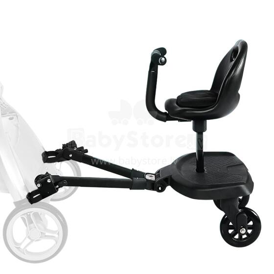 Universal Footboard for Pushchairs Art.279409  Подножка для второго ребенка с сиденьем