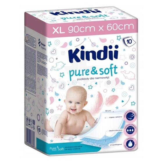 Комплект детского постельного белья Kindii Pure &amp;amp; Soft, 10 шт., 60x90 см.
