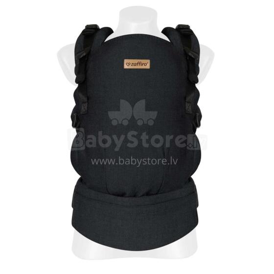 ZAFFIRO BabyGrow nesējs Roma antracīts