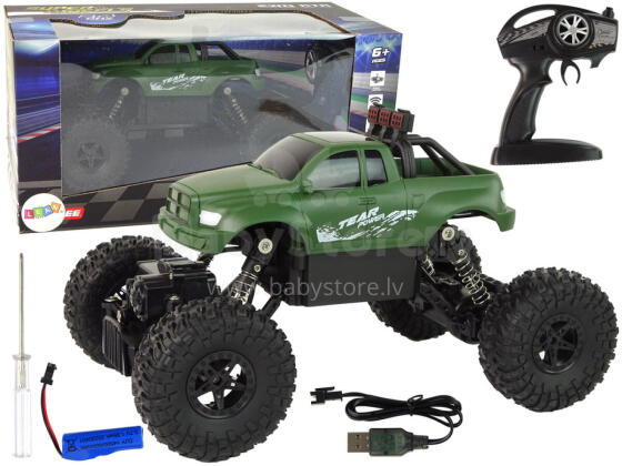 Радиоуправляемая машина R/C 2.4 GHz 1:18 Зеленая