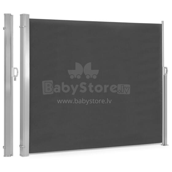 Salokāms nojume 300x180 cm, sānu žalūzijas, dārza ekrāns terasei, antracīts