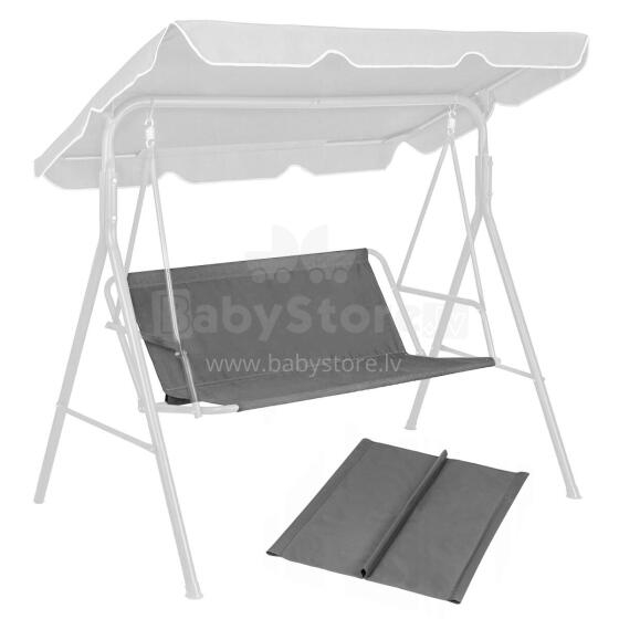 Dārza šūpuļkrēsls 120 x 93 cm pelēks MultiGarden
