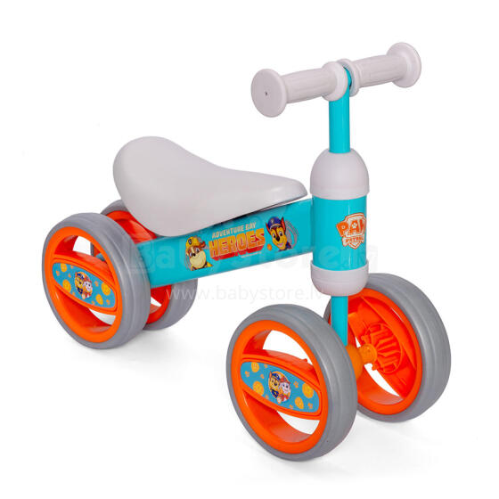 4 WHEELS BALANCE BIKE PAW PATROL BOYS
