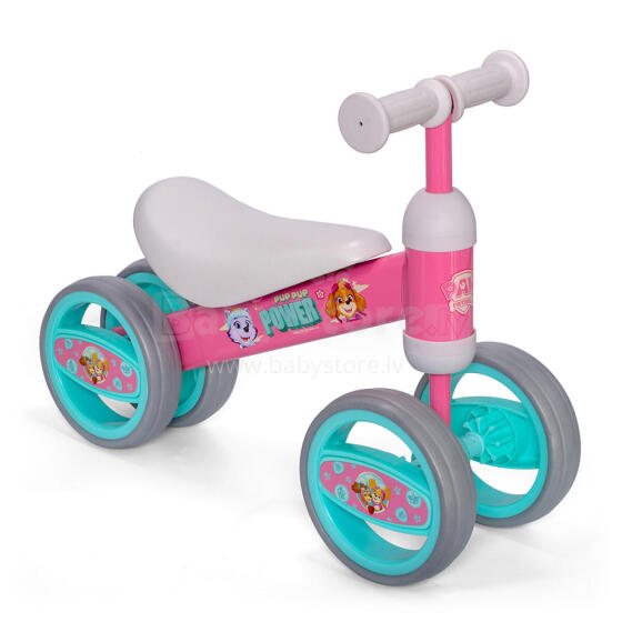 4 WHEELS BALANCE BIKE PAW PATROL GIRLS