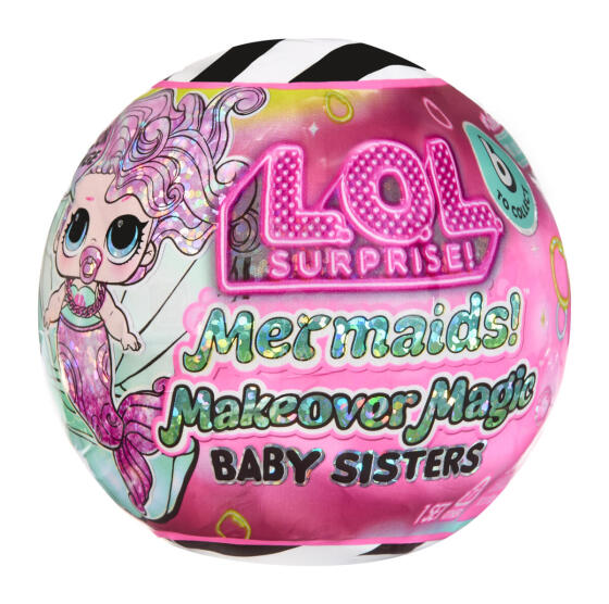 L.O.L. Surprise doll Mermaids! Makeover Magic Little Sisters
