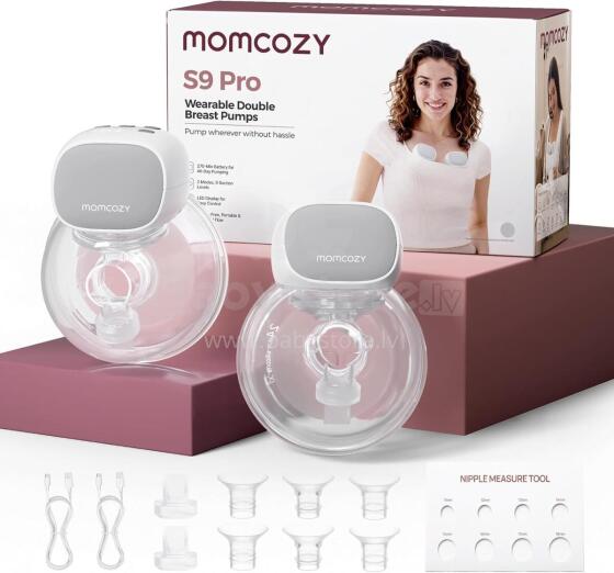 Momcozy  S9 Pro Updated Breast Electric Pump  Art.279937 Elektriskais krūta piena laktators  (divām krūtīm)