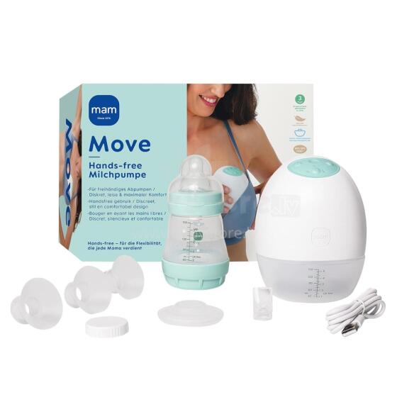 MAM Move Handsfree Breast Pump  Art.279938 Elektriskāis krūta piena laktators