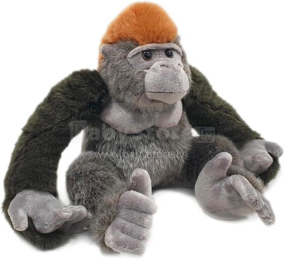Kidsworld Plush Toys Gorilla  Art.279956 Augstvērtīga mīksta plīša rotaļlieta Gorilla,36cm