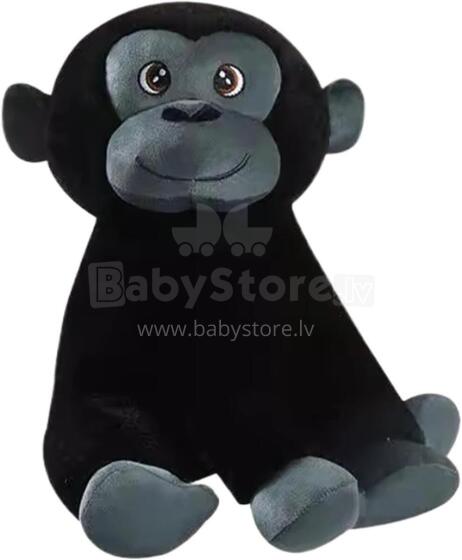 Kidsworld Plush Toys Gorilla  Art.279957 Высококачественная мягкая, плюшевая  игрушка Горилла,20см