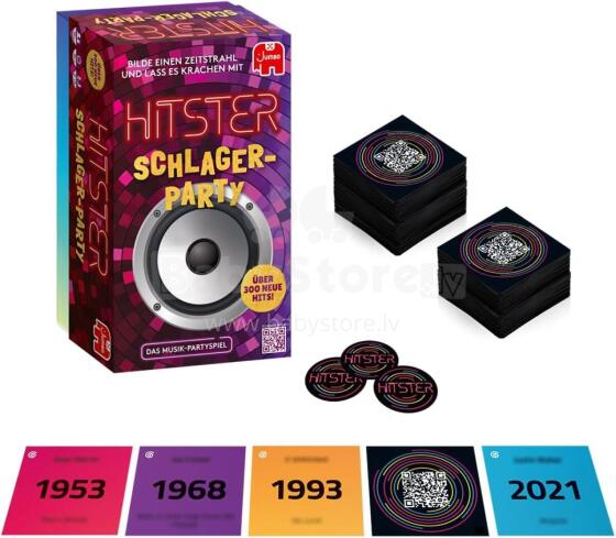 Jumbo Hitster Schlager party Art.279962 Настольная игра Вечеринка Хитстеров