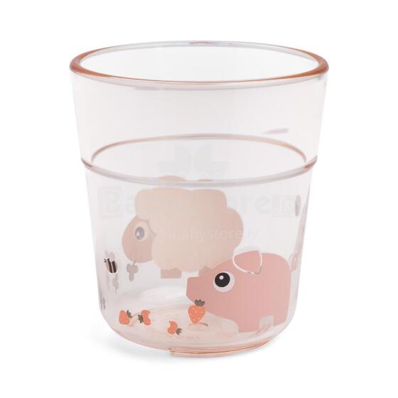 Done by Deer Yummy Glass Art.279979 Tiny Farm Children's cup 180 ml