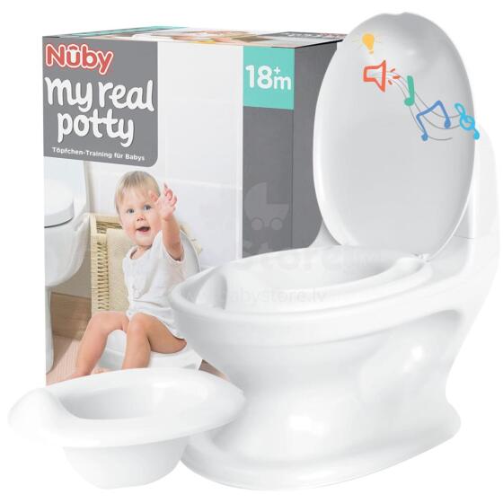 Nuby Dr. Talbot's My Real Potty Art.280244 muzikāls podiņš