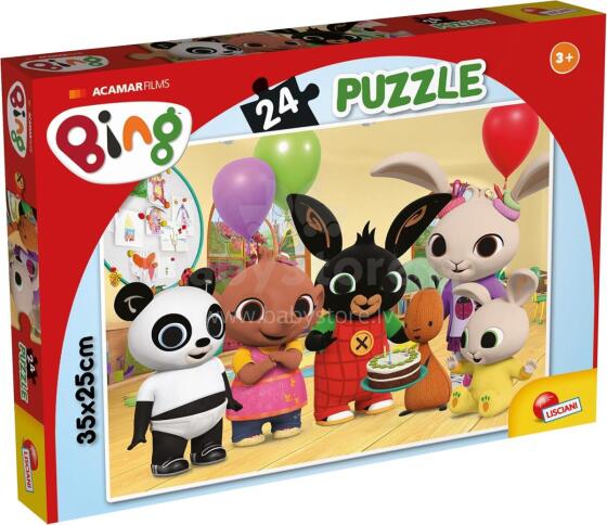 Lisciani Giochi Bing Art.280245 Puzle,24 gab