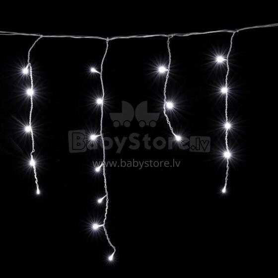 Наружные декоративные рождественские огни 500шт LED 19м занавес