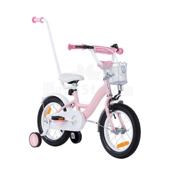 Velosipēds - XXV- TOMABIKE 14"  - PLATĪNA - GAIŠI ROZĀ