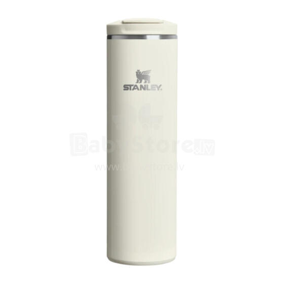 Termokrūze The Transit Fliptop Mug 0,59L glancētā krēmkrāsā