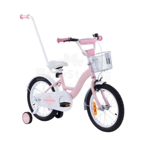 Velosipēds - XXV - TOMABIKE 16" - PLATINUM - GAIŠI ROZĀ