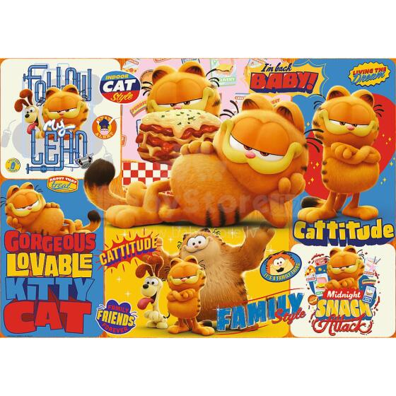 Puzzle - 1000 - Garfield piedzīvojumi - Garfield Trefl 10935