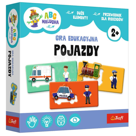 GAME - Transportlīdzekļi - Mazie ABC - Trefl 02907
