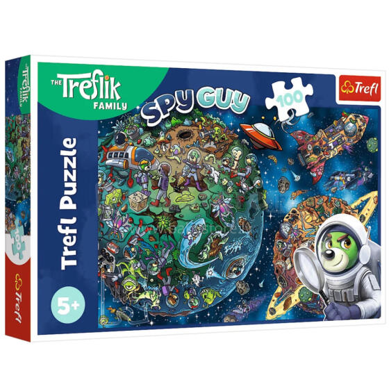 Puzzle - 100 - Trefliki kosmosā Trefl 16496