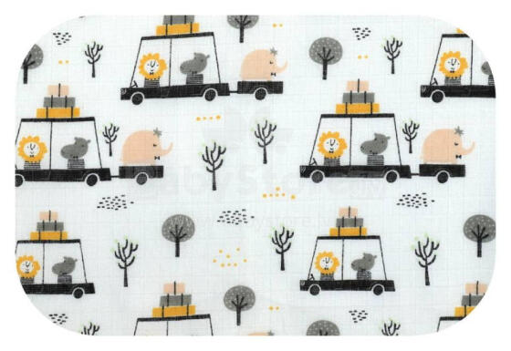 Autiņš - 27428 - TETRA PRINT - EGA - IZBRAUKUMS UZ ZOO - izmērs 70x80 cm