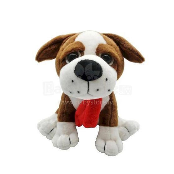 Plush toy - 84397 / 43977 - DOGGIE in scarf - size 22 cm