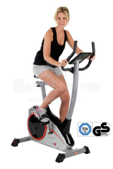 Велотренажер CHRISTOPEIT SPORT AL2 ergo серебристый, TouchScreen, 9кг/150кг