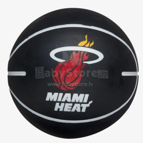 БАСКЕТБОЛЬНЫЙ МЯЧ WILSON DRIBBLER NBA КОМАНДЫ MIAMI HEAT