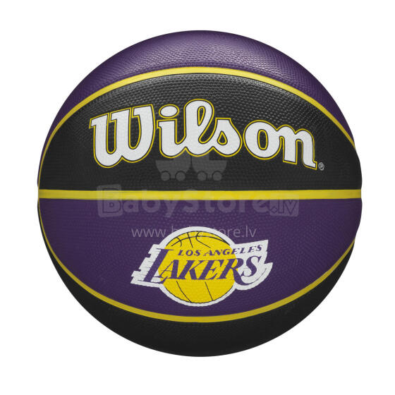 WILSON basketbola bumba NBA TEAM TRIBUTE LA LAKERS