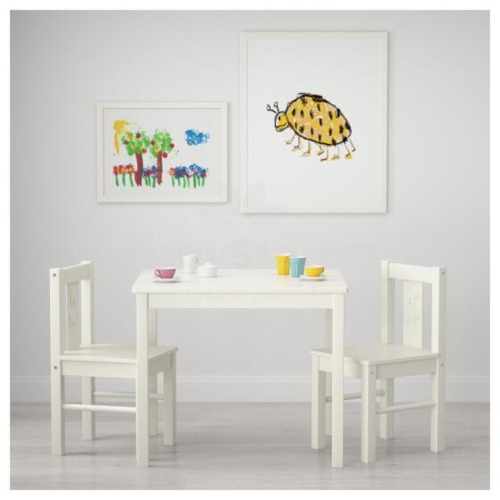 Made in Sweden, bērnu galda komplekts, galds + 2 krēsli, Art. 401.538.59B