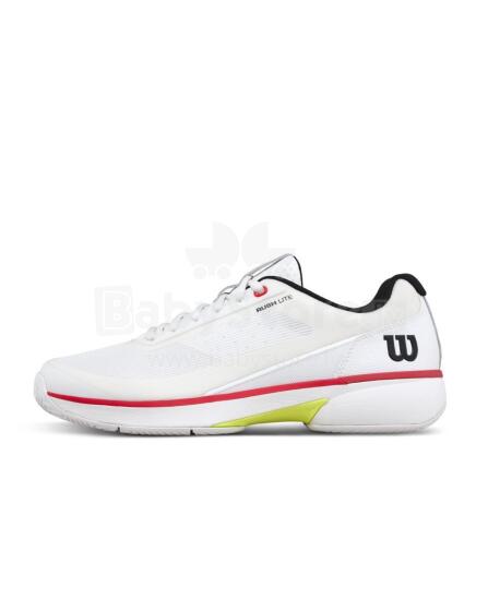 WILSON TENNIS SHOES MEN'S RUSH LITE 5 White / Black / Infrared